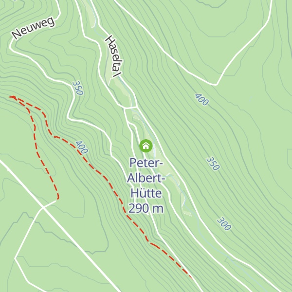 Map of Peter-Albert-Hütte