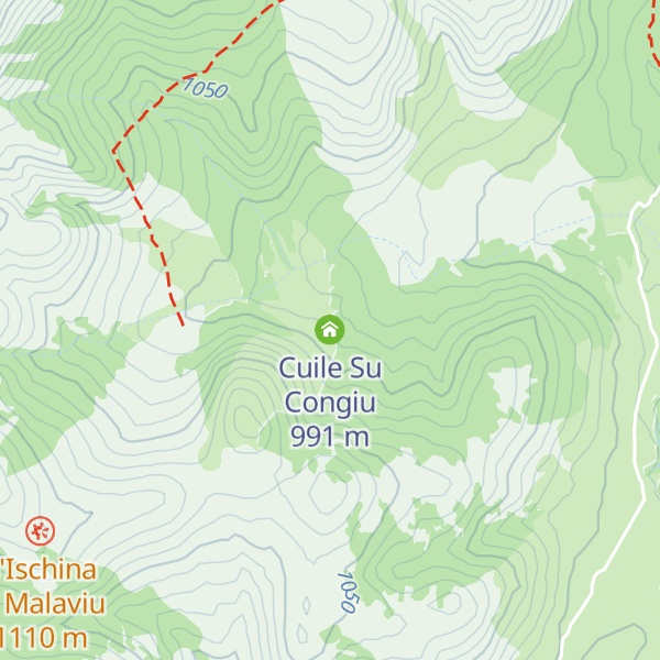 Map of Cuile Su Congiu