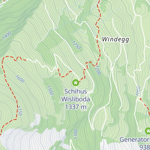 Map of Alp Wisliboda