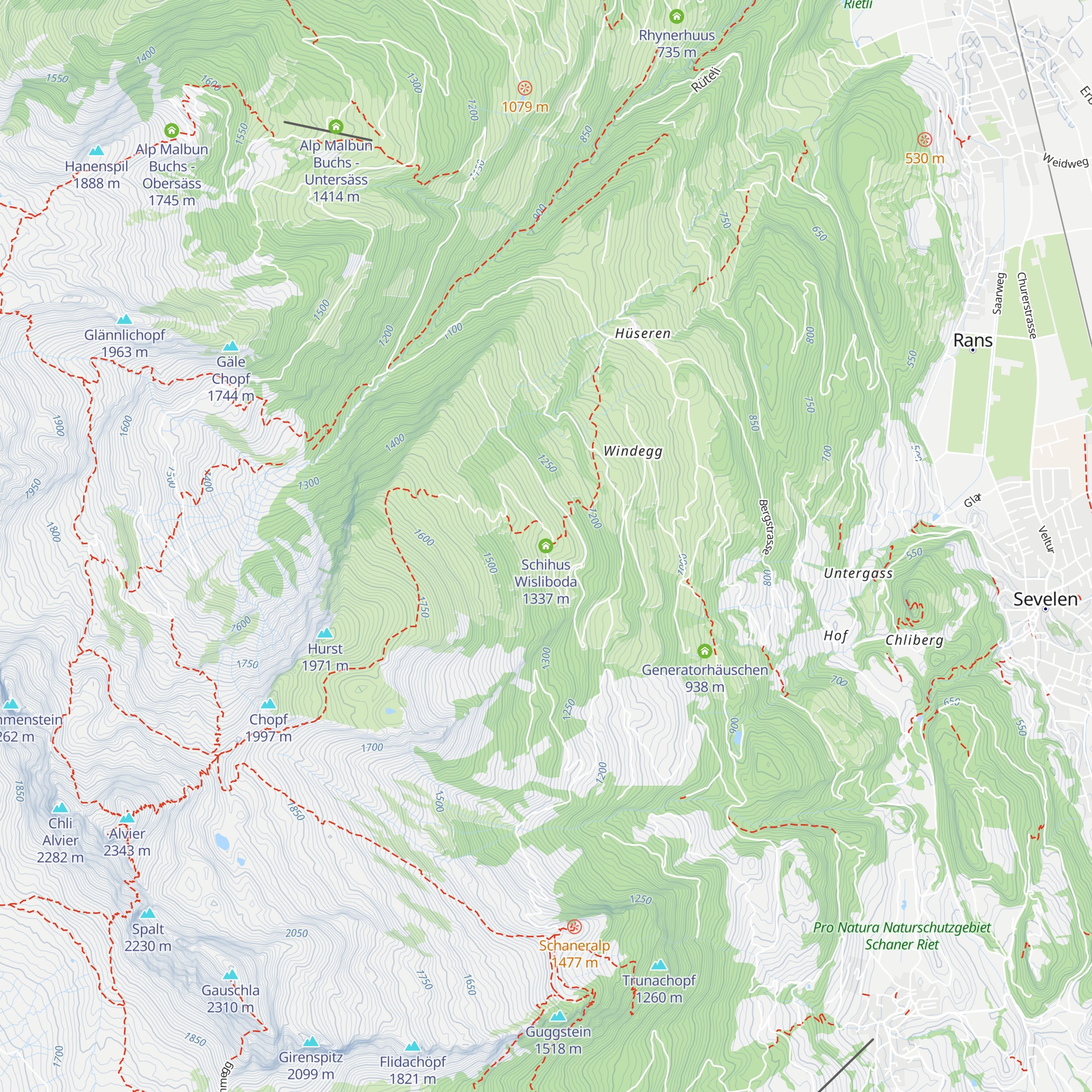 Schihus Wisliboda map