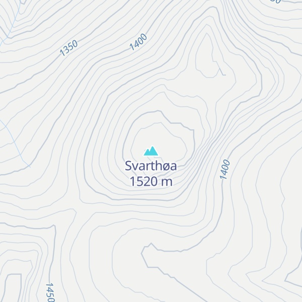Map of Svarthøa