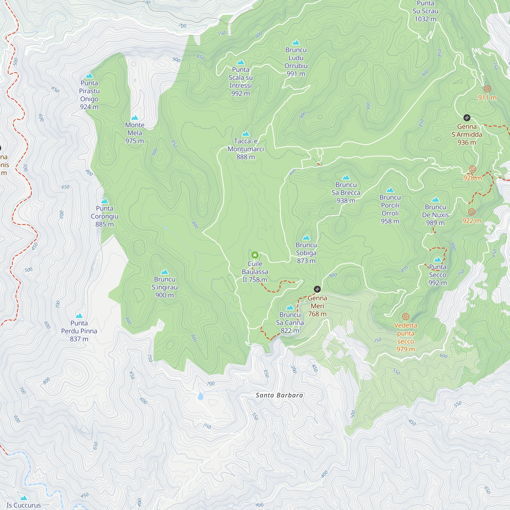 Cuile Baulassa II map