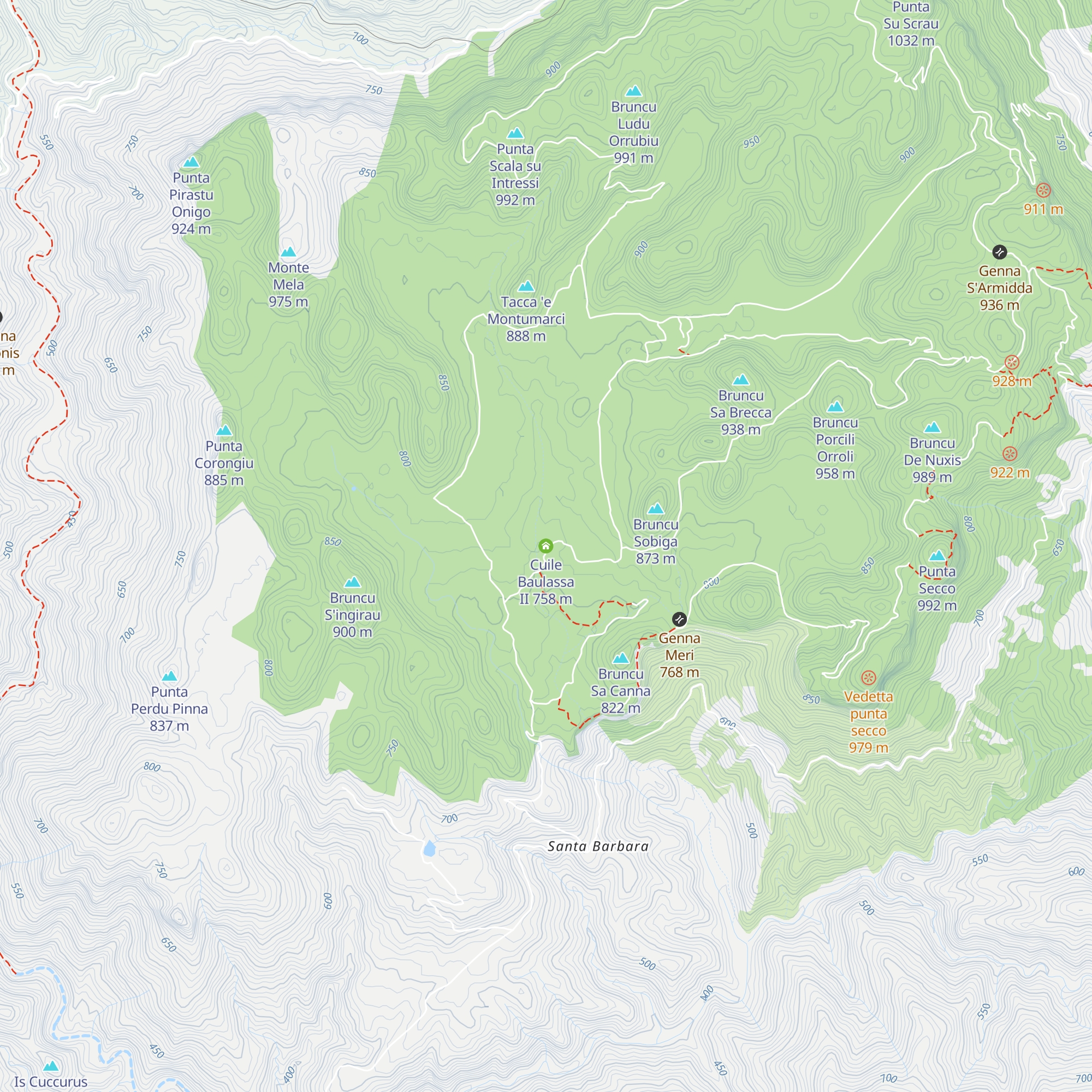 Cuile Baulassa II map