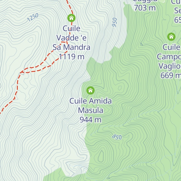 Map of Cuile Amida Masula