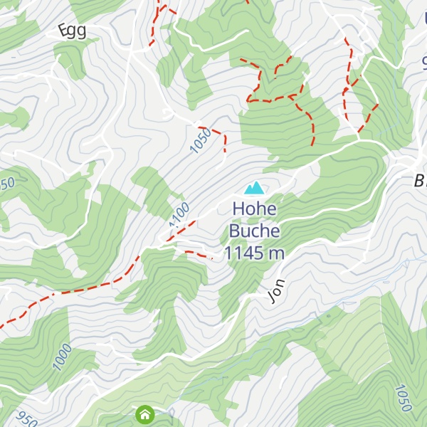 Map of Hohe Buche
