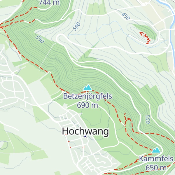 Map of Betzenjörgfels