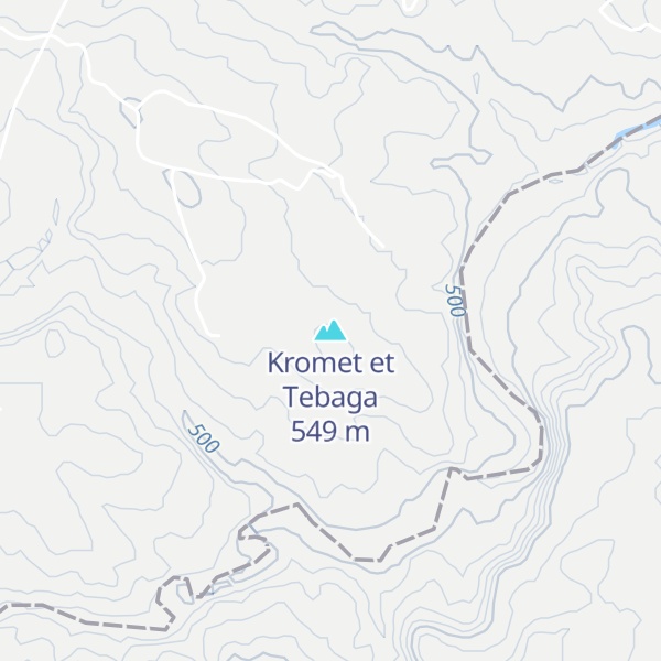 Map of Kromet et Tebaga