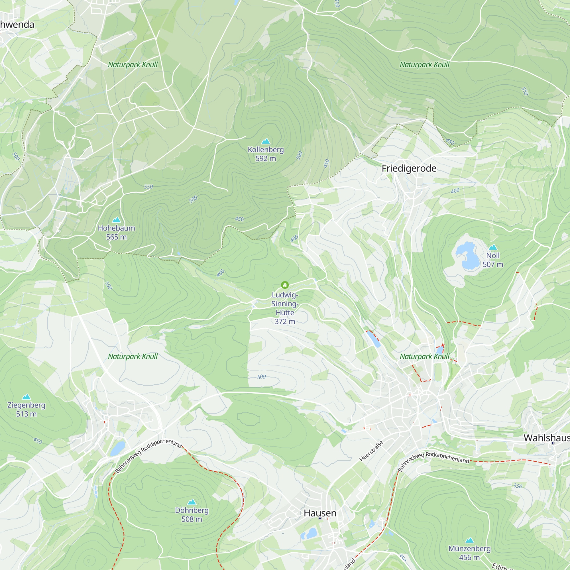 Ludwig-Sinning-Hütte map