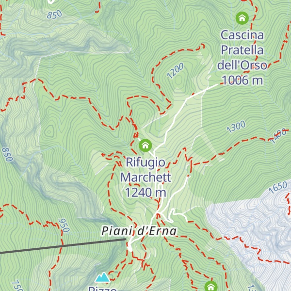 Map of Rifugio Marchett