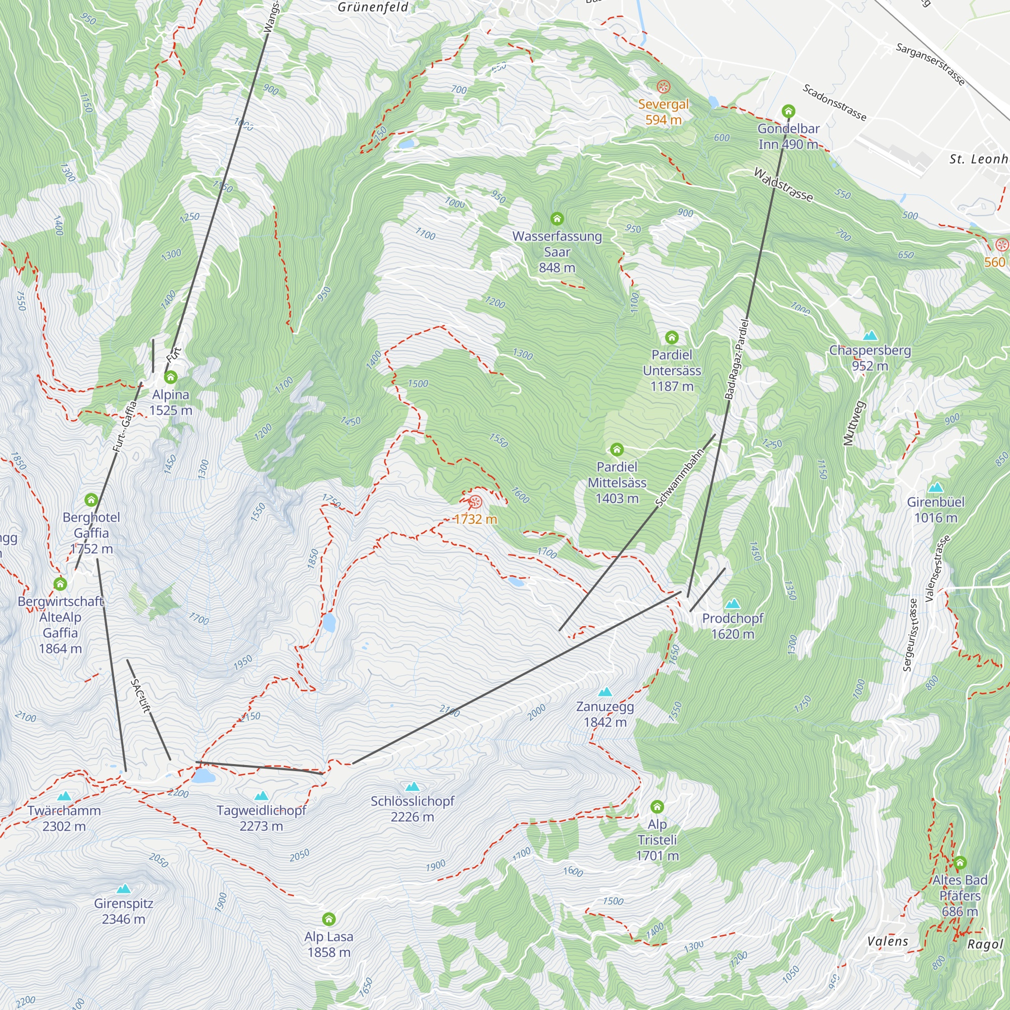 Schwarzbüelstübli map
