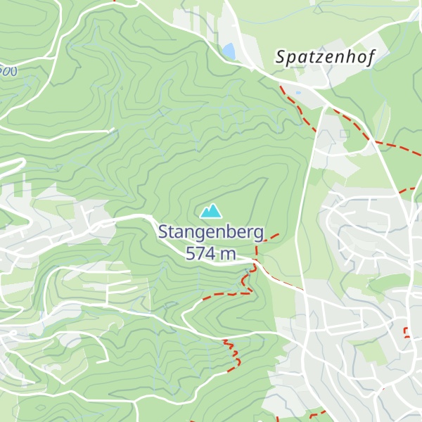 Map of Stangenberg