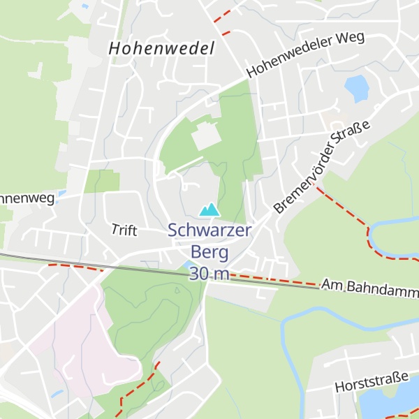 Map of Schwarzer Berg