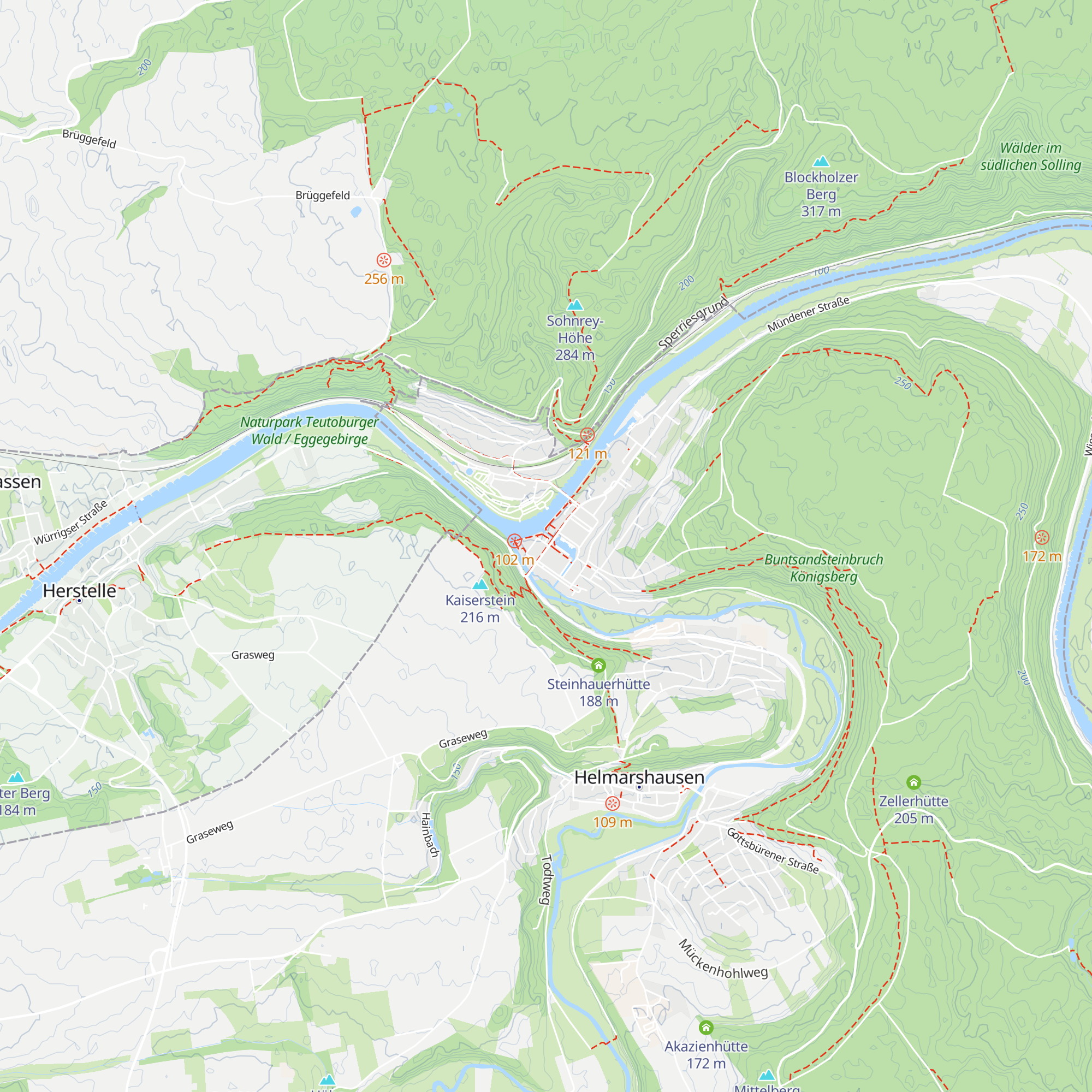 Tourist Information map