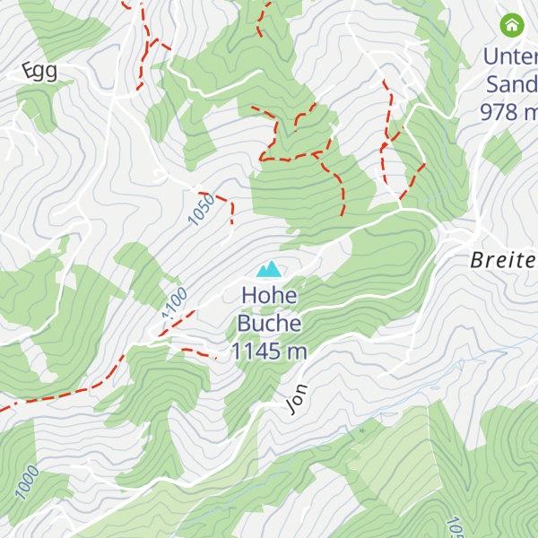 Map of Hohe Buche