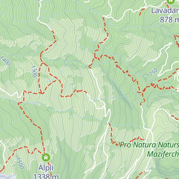 Map of Skihaus Lanaberg