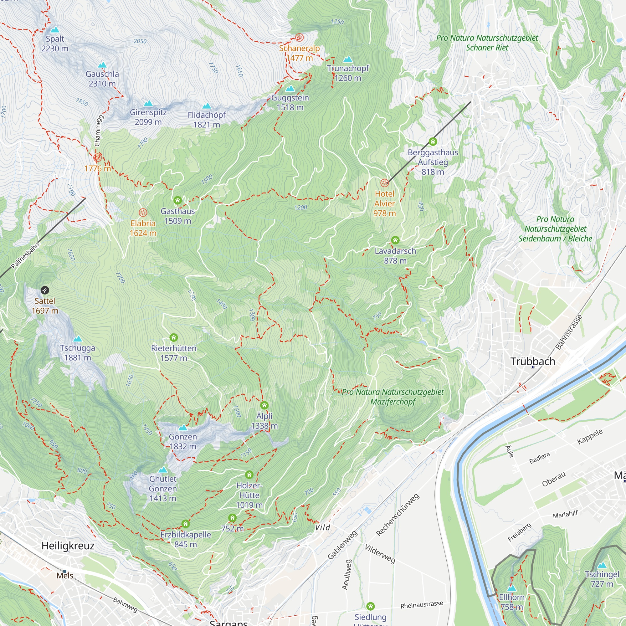 Lochberg map