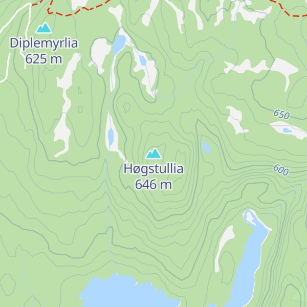 Map of Høgstullia