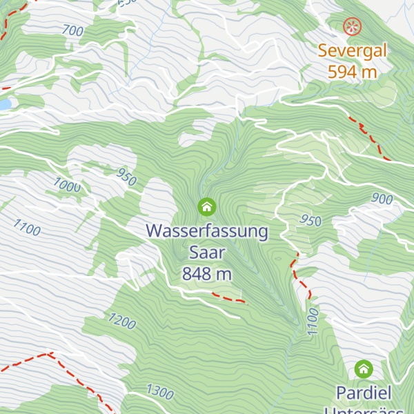 Map of Wasserfassung Saar