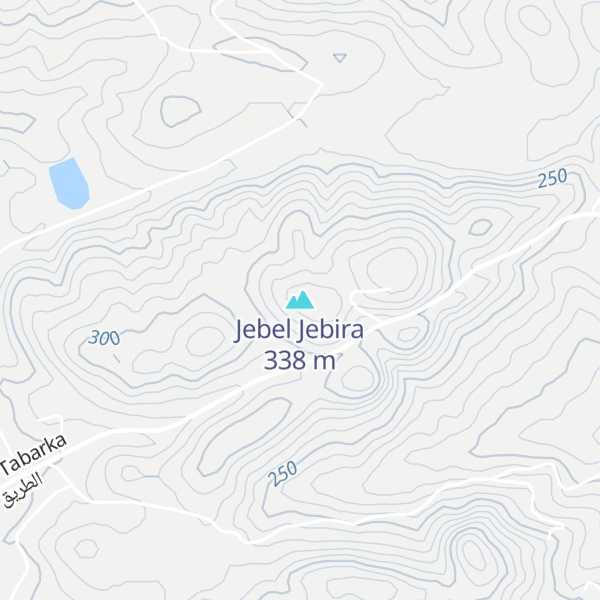 Map of Jebel Jebira