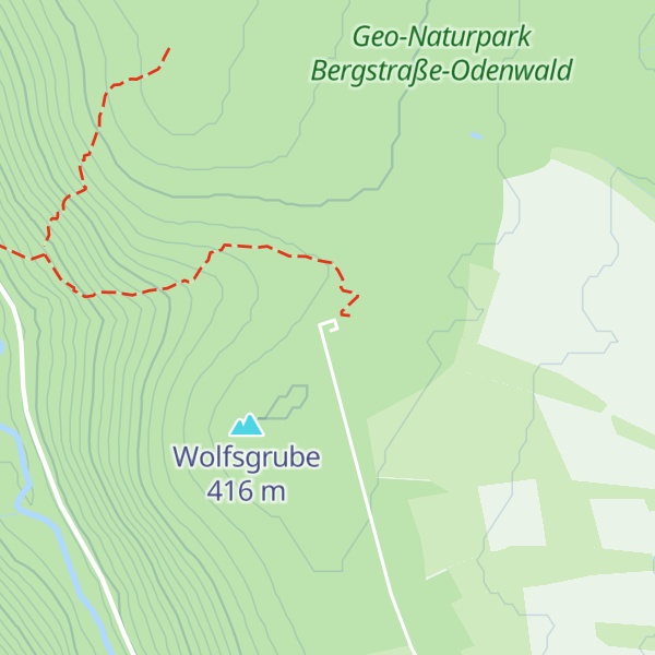 Map of Wolfsgrubenhütte