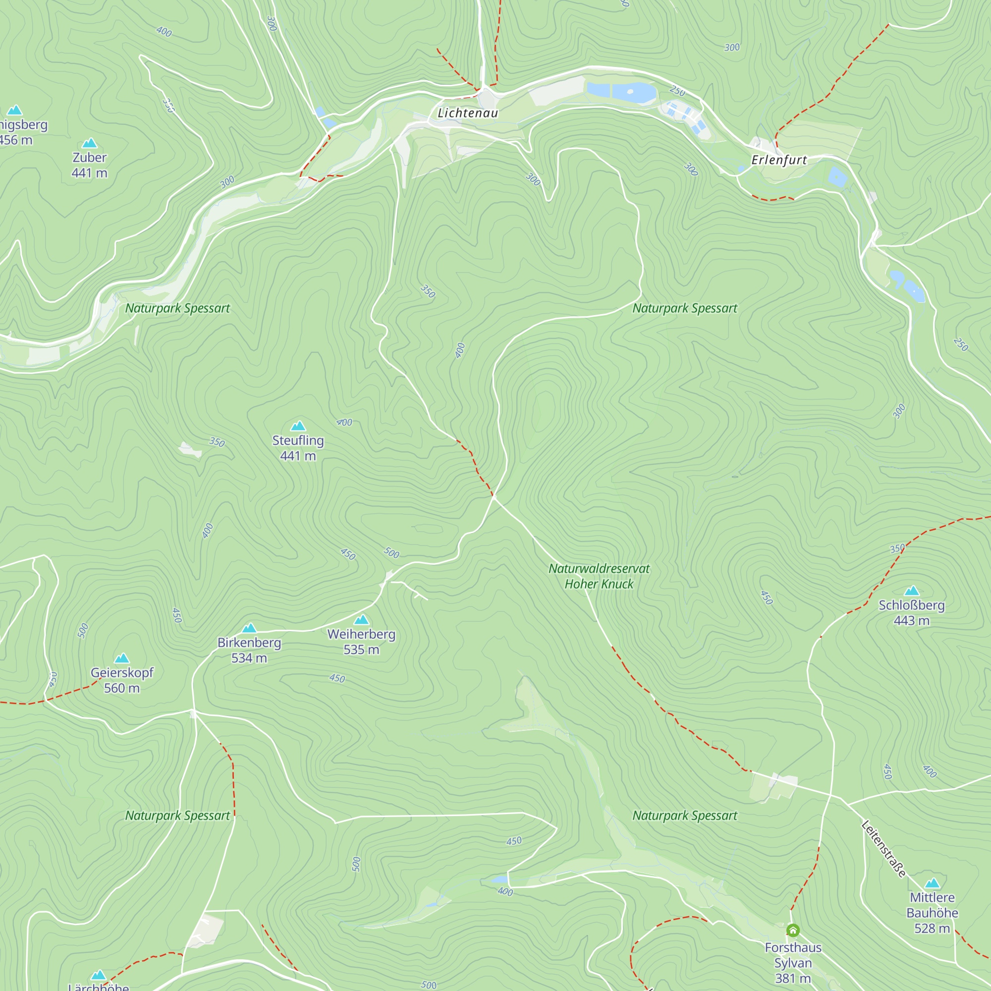 Sandkautehütte map