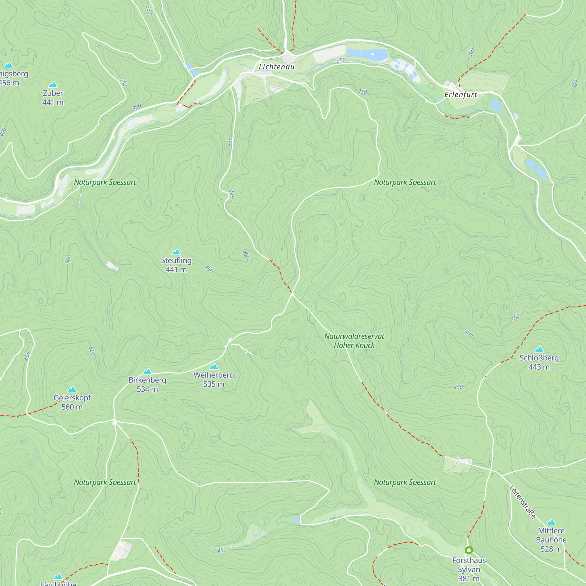 Sandkautehütte map