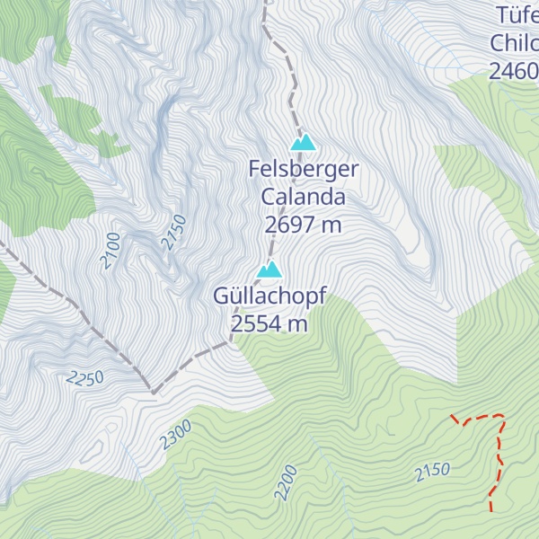 Map of Güllachopf