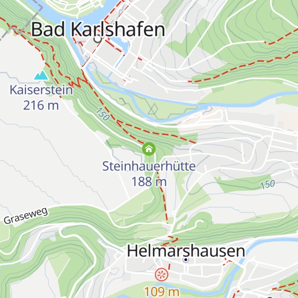 Map of Steinhauerhütte