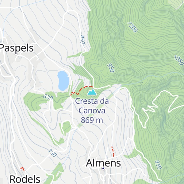 Map of Cresta da Canova