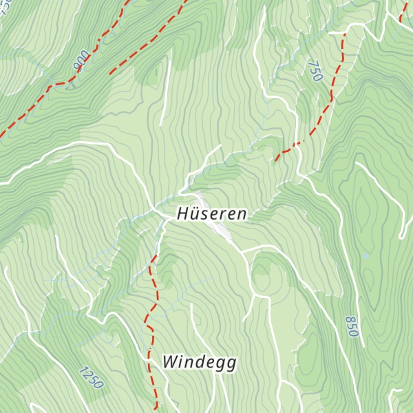 Map of Berggasthaus Gemsli