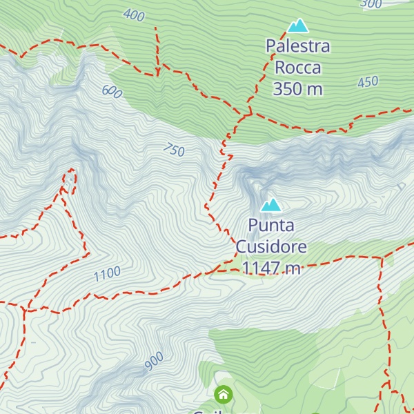 Map of Cuile Interiscalas