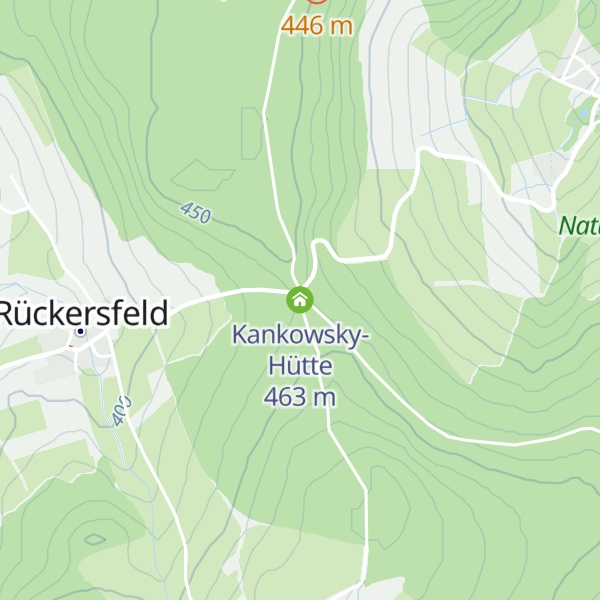 Map of Kankowsky-Hütte