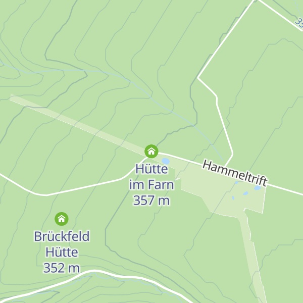 Map of Hütte im Farn