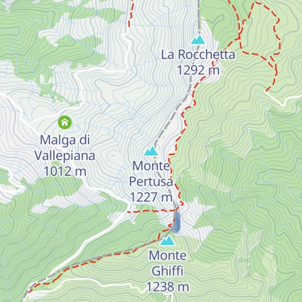 Map of Monte Pertusa