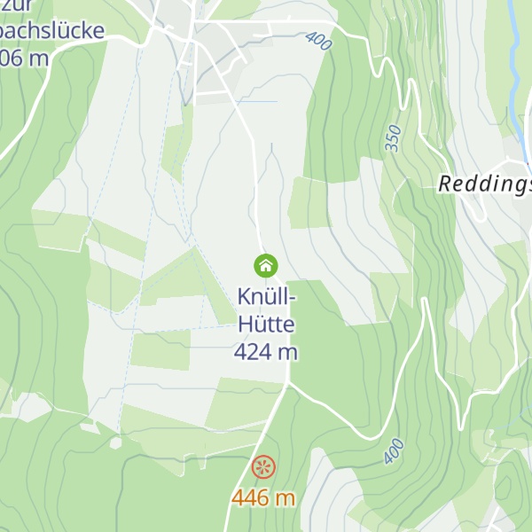 Map of Knüll-Hütte