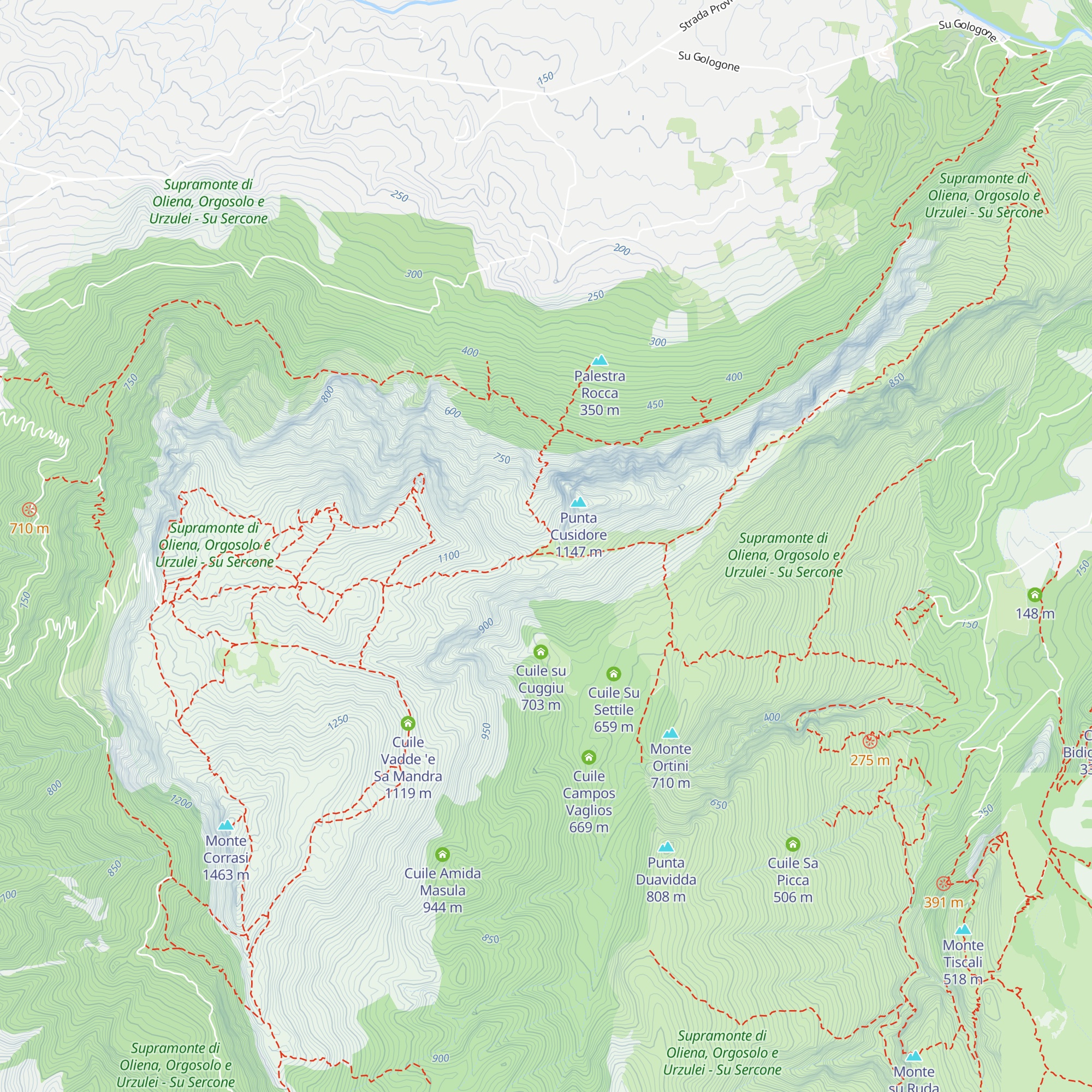 Cuile Orgoi map