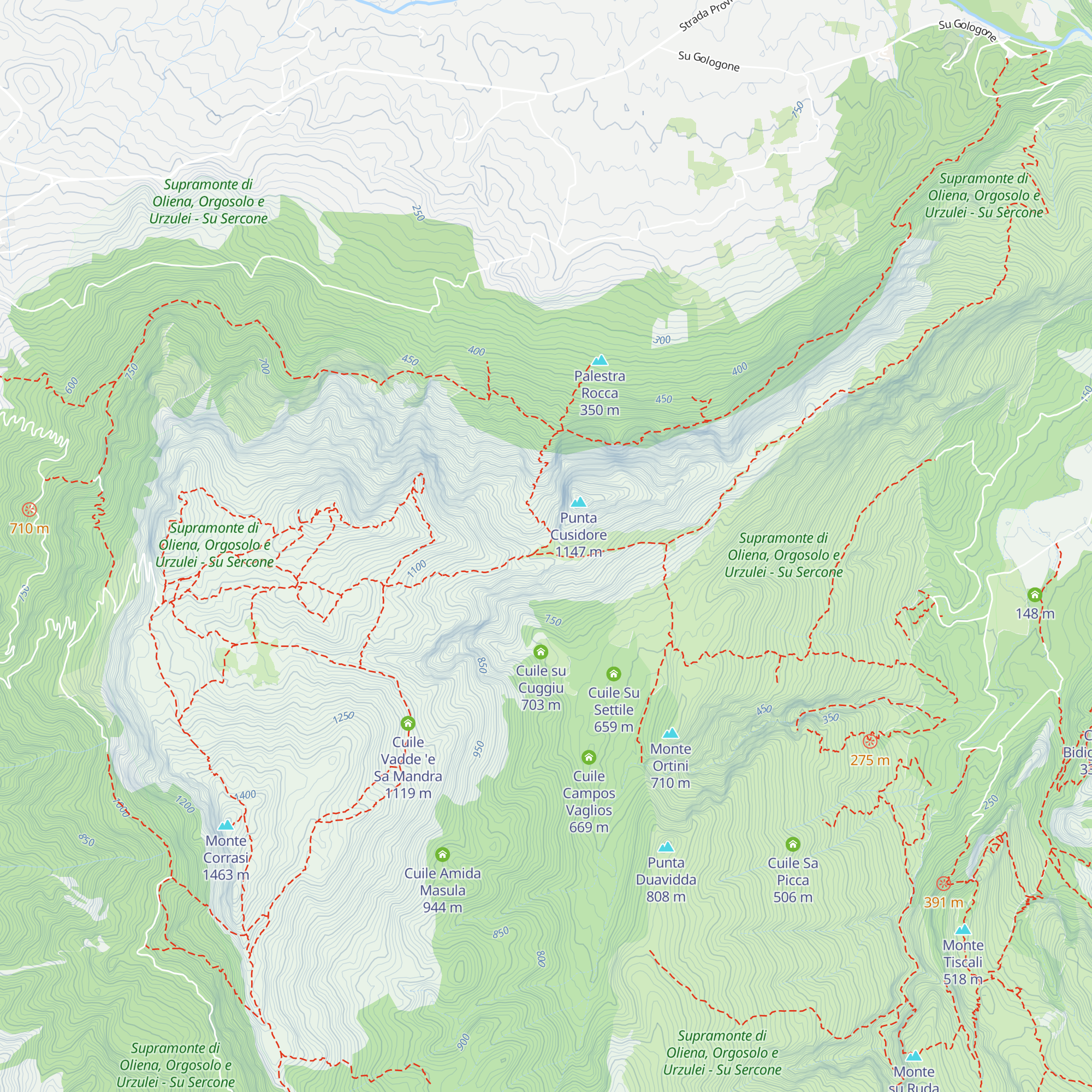 Cuile Orgoi map