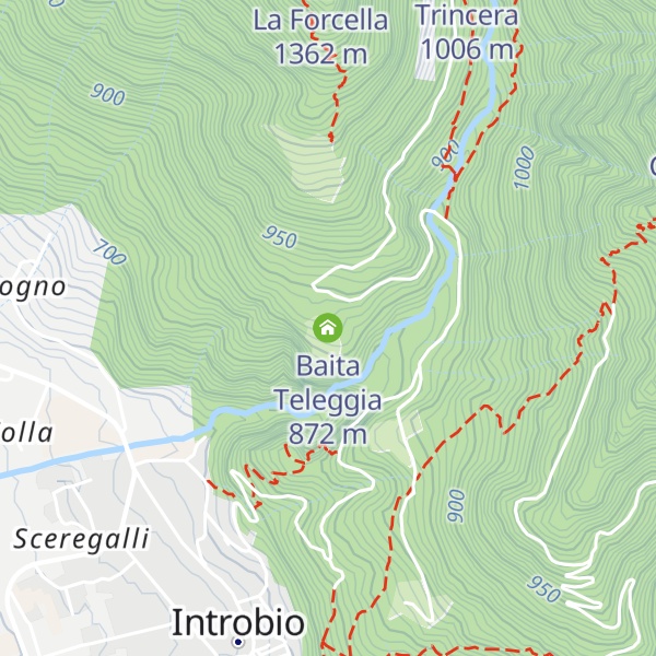Map of Baita Teleggia