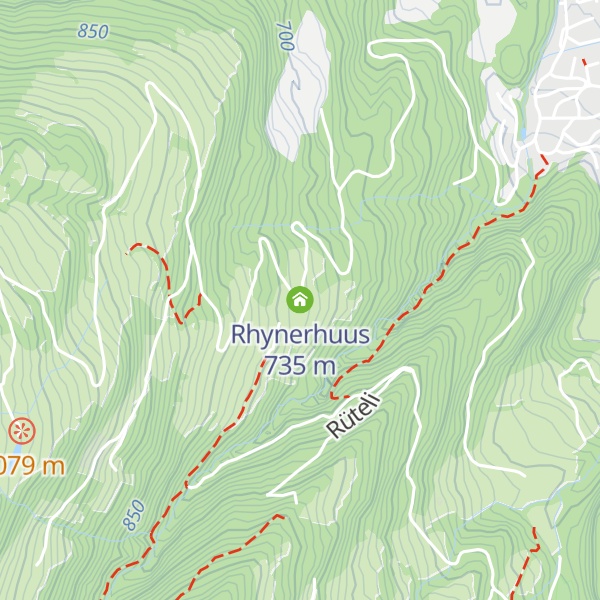 Map of Rhynerhuus