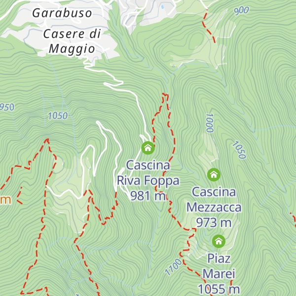 Map of Cascina Riva Foppa