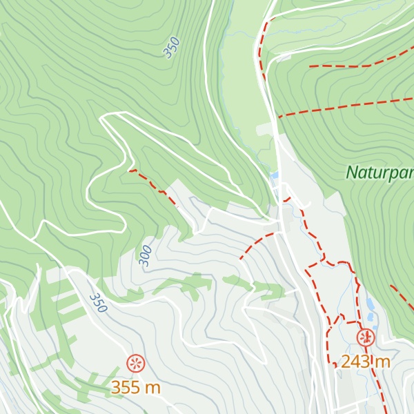 Map of Hühnerhütte