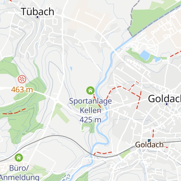 Map of Sportanlage Kellen