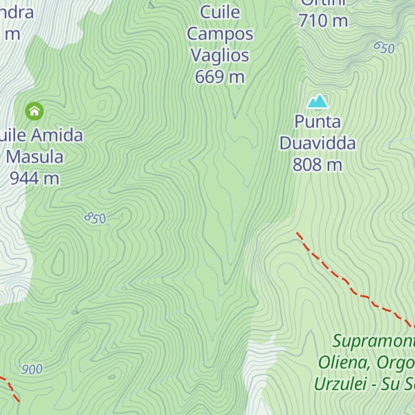 Map of Cuile Su Lidone III