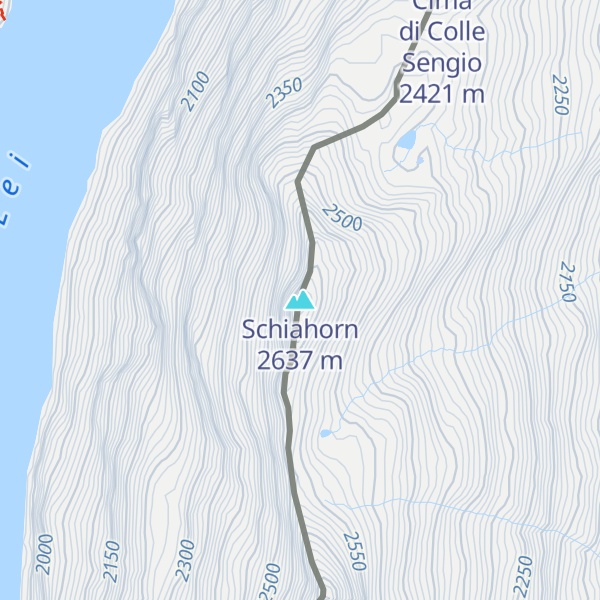 Map of Schiahorn