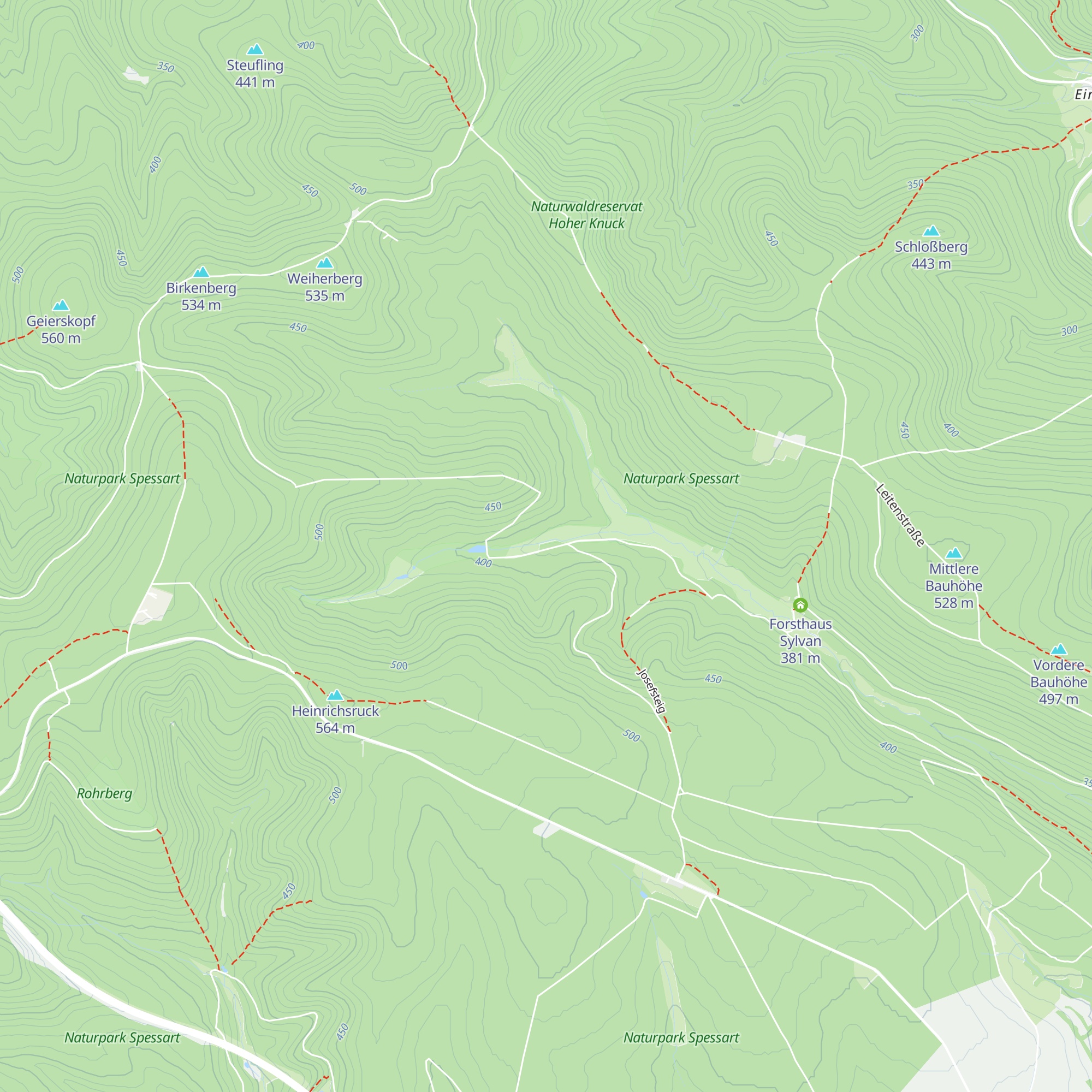 Raumer Hütte map
