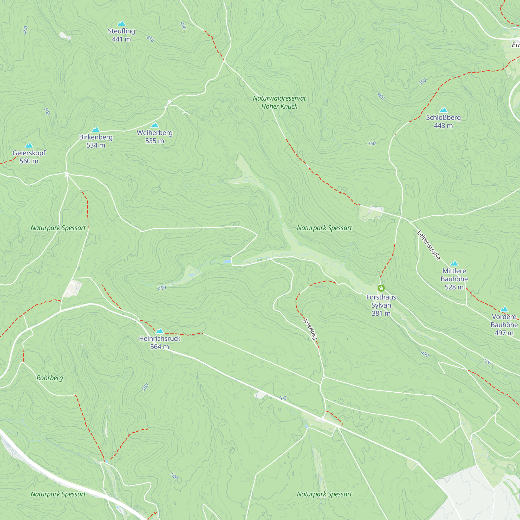 Raumer Hütte map