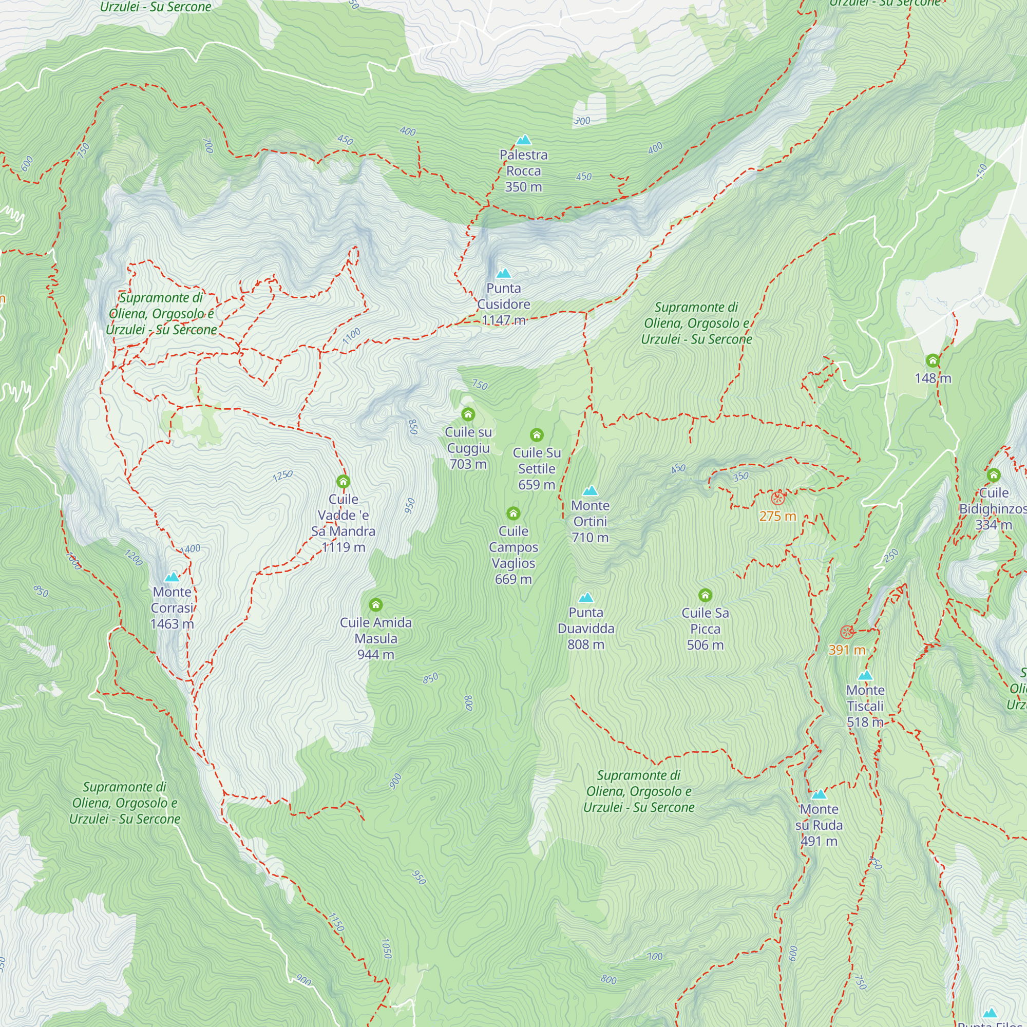Cuile Campos Vaglios map