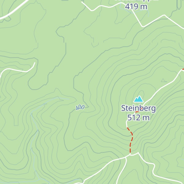 Map of Steinberghütte