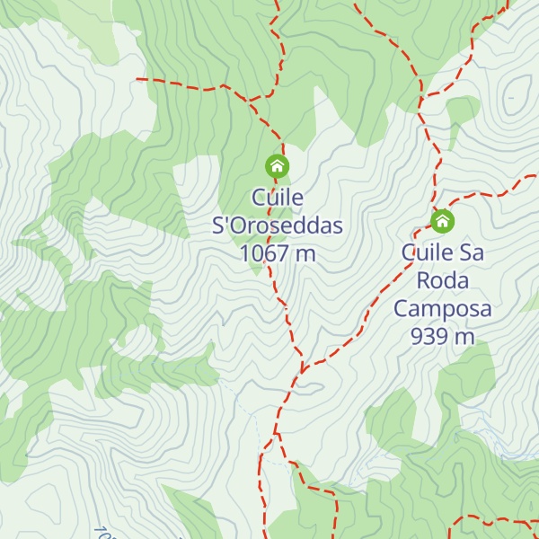 Map of Cuile Sopra Campo Varjos