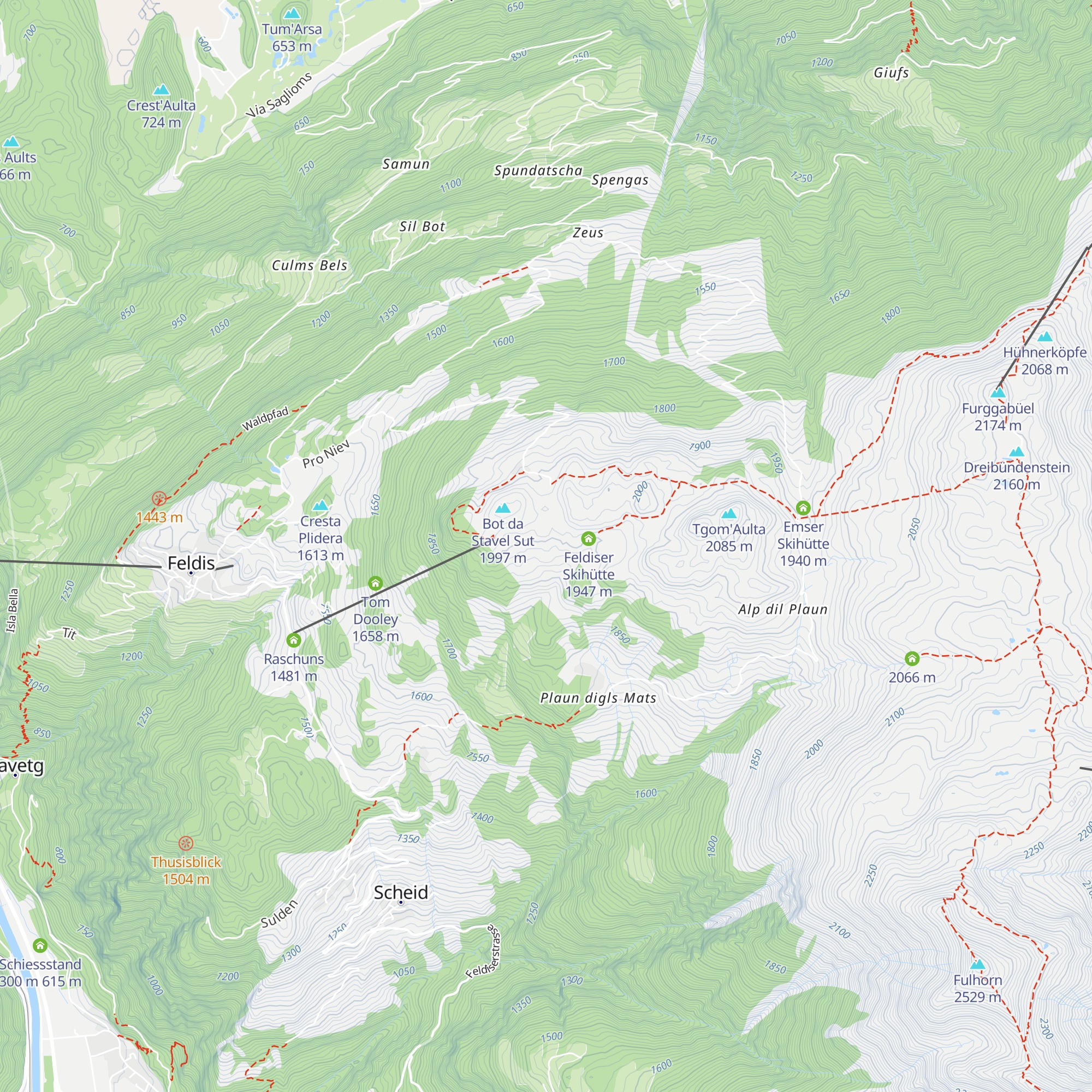 Alp Ragutta map